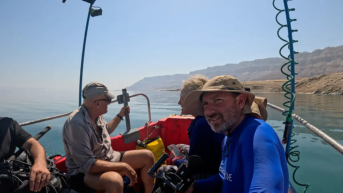 Dead Sea Video crew